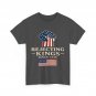 Rejecting Kings Since 1776 Shirt, American Flag Hand Grip Women Men Shirt