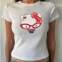 Bella+Canvas Women's White Crop-top-3