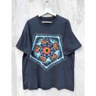 Comfort Colors Men's Black and Grey T-shirt