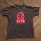 Gildan Men's Grey and Brown T-shirt-3