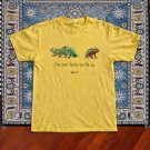 Gildan Men's Yellow T-shirt-1 Gildan Men's Yellow T-shirt-1
