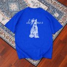 Gildan Women's Blue T-shirt-35 Gildan Women's Blue T-shirt-35