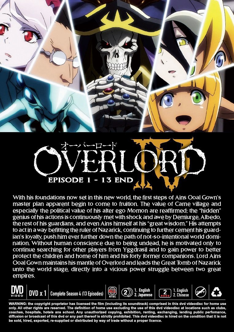 Overlord Season 4 English Dub