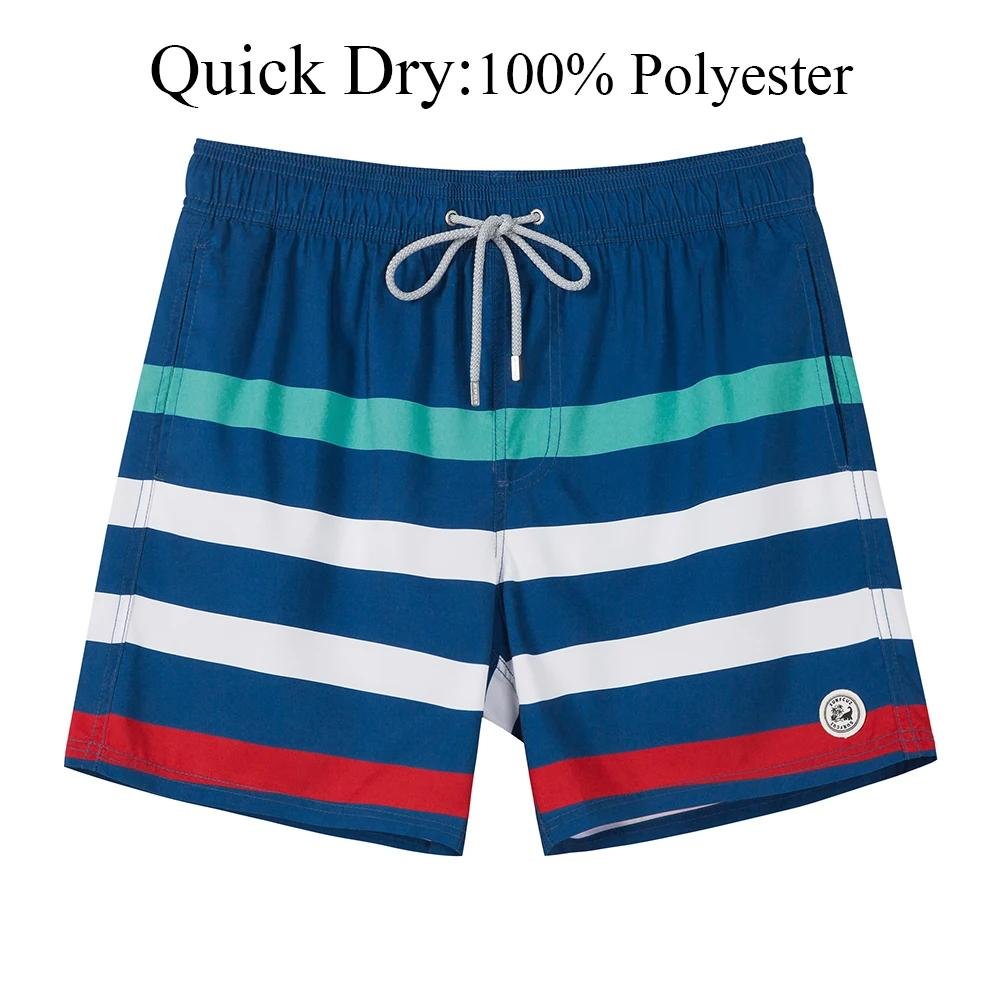 Striped Beach Shorts