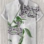 Men's Horse Calligraphy Art Print Casual Shirt