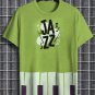 Men's Jazz Piano Key Graphic Print Casual T-Shirt