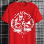 Men's Retro Music Slogan Old School Print Cotton Casual T-Shirt