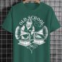 Men's Retro Music Slogan Old School Print Cotton Casual T-Shirt