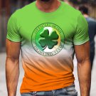 Men's Happy St. Patrick's Clover Irish Drinking Team T-Shirt