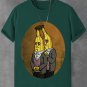 Men's Introverted Bananas Print Cotton Casual T-Shirt