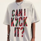Men's Called Quest Hip-hop Can I Kick It Print Cotton Casual T-Shirt