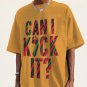 Men's Called Quest Hip-hop Can I Kick It Print Cotton Casual T-Shirt