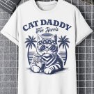 Men's Cat Daddy For Harris Holiday Graphic Print Cotton Casual T-Shirt