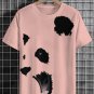 Men's Panda Graphic Print Cotton Casual T-Shirt