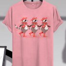Men's Cowboy Raccoon Graphic Print Cotton Casual T-Shirt
