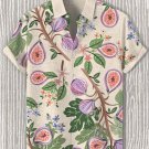 Men's Figs Plant Art Print Casual Shirt
