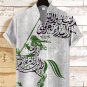 Men's Horse Calligraphy Art Print Ethnic Casual Shirt