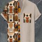 Men's Africa Ethnic Pattern Art Print Casual Shirt