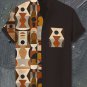 Men's Africa Ethnic Pattern Art Print Casual Shirt