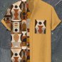 Men's Africa Ethnic Pattern Art Print Casual Shirt