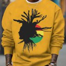 Men's Roots Reggae Print Casual Sweatshirt