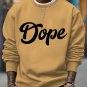 Men's Dope Graphic Print Casual Sweatshirt