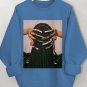 Women's Beautiful Braids And Nails Print Cotton Long Sleeve T-Shirt Thin Sweatshirt