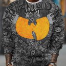 Men's Pattern All Over Print Casual Sweatshirt