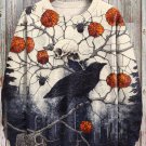 Men's Spooky Tree Crow Skull Art Casual Sweatshirt