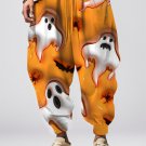 Men's Interesting Ghost Bat 3D Art Print Loose Drawstring Waist Sweatpants