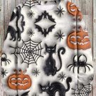 Men's Spider Web Pumpkin Black Cat 3D Expansive Texture Print Casual Sweatshirt