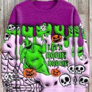Men's Skull Pumpkin Ghost 3D Expansive Texture Print Casual Sweatshirt