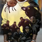 Men's Hip Hop Art Print Casual Sweatshirt