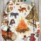 Men's Christmas For Wild Animals Art Print Casual Sweatshirt