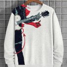 Men's Queens Of The Stone Age Art Print Casual Sweatshirt
