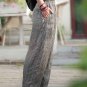 Women's Vintage Plaid Linen Blend Casual Pants