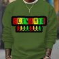 Men's Scenario Hip-Hop Music Pattern Print Cotton Casual Sweatshirt