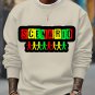 Men's Scenario Hip-Hop Music Pattern Print Cotton Casual Sweatshirt