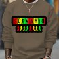 Men's Scenario Hip-Hop Music Pattern Print Cotton Casual Sweatshirt