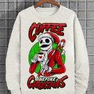 Men's Coffee Before Christmas Art Print Cotton Casual Sweatshirt