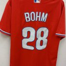 Alec Bohm Philadelphia Phillies Jersey Red