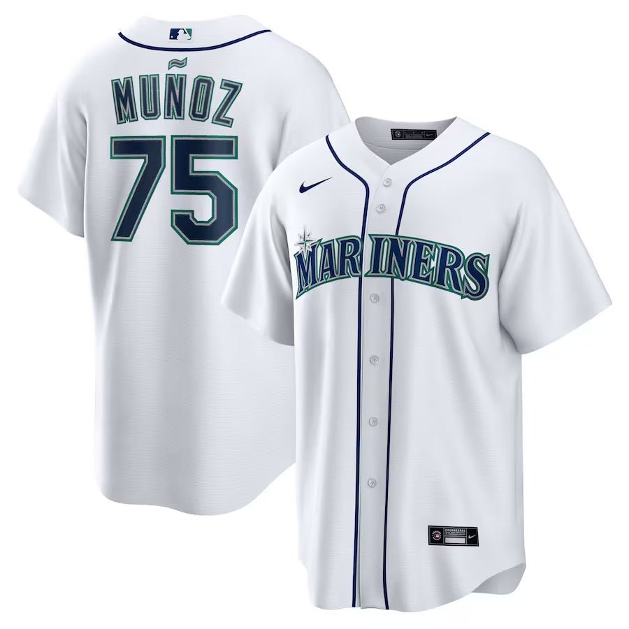 Andr&Atilde;&copy;s Mu&Atilde;&plusmn;oz Seattle Mariners Official Jersey