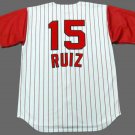 Chico Ruiz Cincinnati Reds Official Majestic Jersey