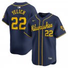 Christian Yelich #22 Milwaukee Brewers Official Jersey