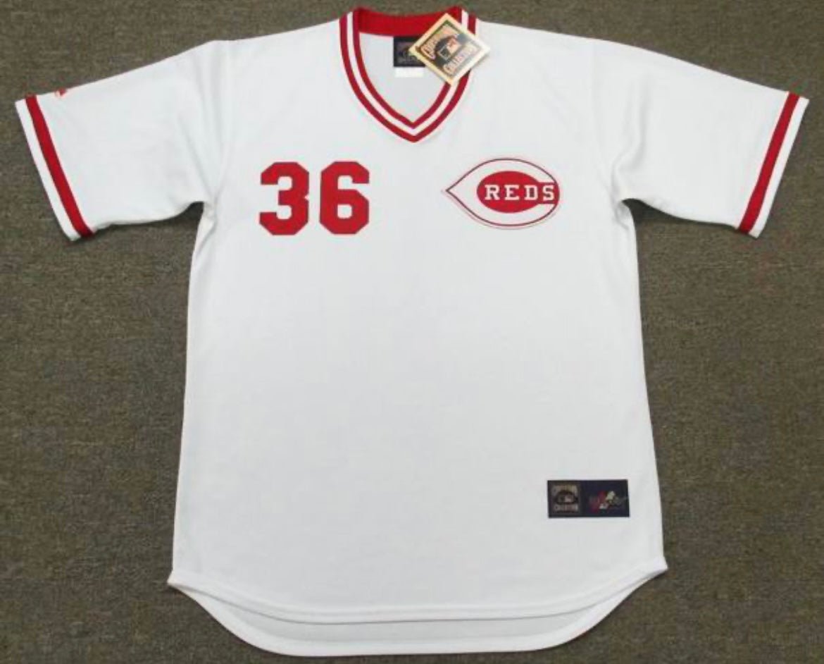 Clay Carroll Cincinnati Reds Official Majestic Jersey