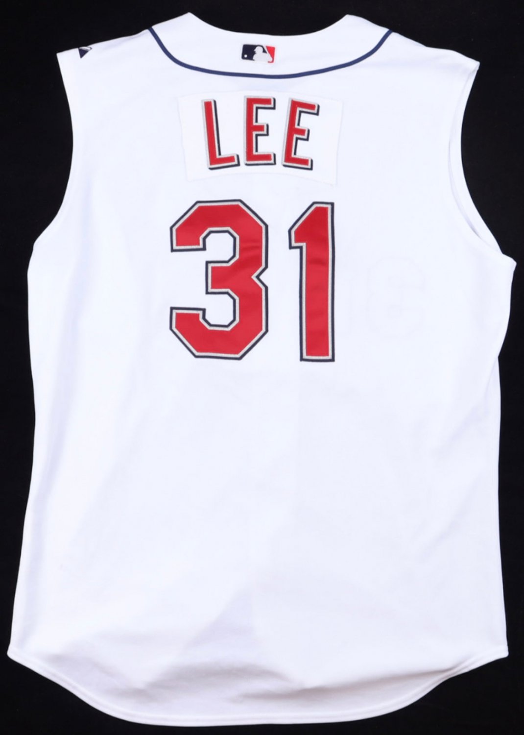 Cliff Lee Cleveland Indians Official Majestic Jersey