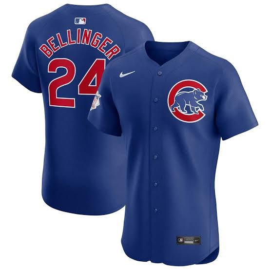 Cody Bellinger Chicago Cubs Official Jersey Blue