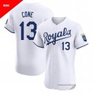 David Cone Kansas City Royals Official Jersey White