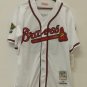 David Justice Atlanta Braves 1995 Mitchell & Ness White