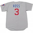 David Ross Chicago Cubs Official Majestic Jersey Gray